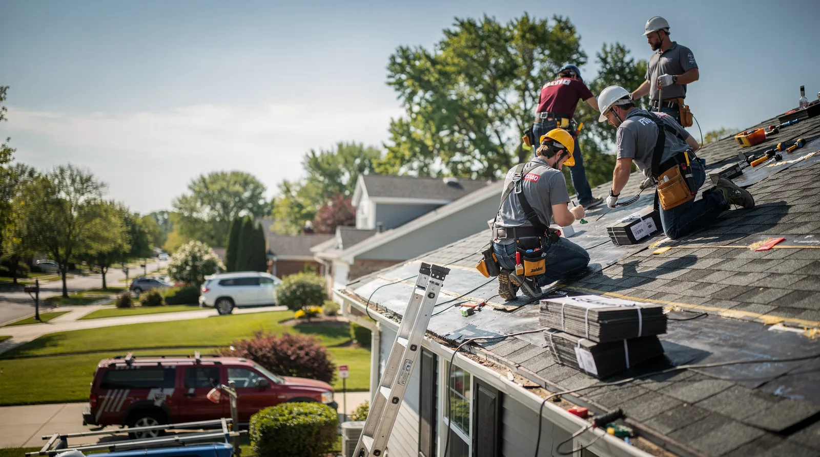 Roof Repair in Sawyerville, IL around you